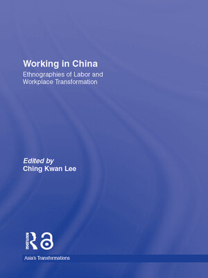 cover image of Working in China